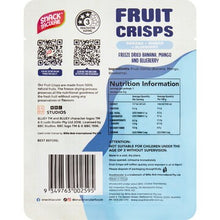 Snacktacular Fruit Crisp Banana, Mango & Blueberry Bluey 8g