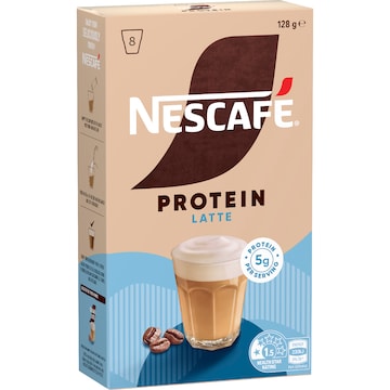 Nescafe Protein Latte Sachets 8 pack