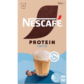 Nescafe Protein Latte Sachets 8 pack