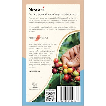 Nescafe Protein Latte Sachets 8 pack