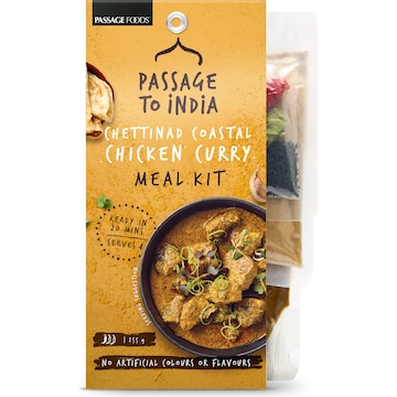 Passage To India Chettinad Coastal Chicken Curry Meal Kit 255g