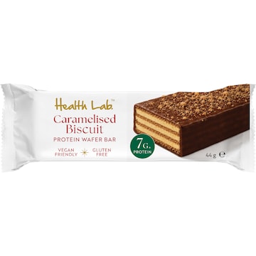 Health Lab Caramelised Biscuit Protein Wafer Bar 44g