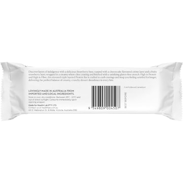 Health Lab Strawberries & Creme Cheesecake Protein Bar 45g