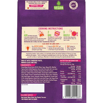 Patak's BBQ Kit Tandoori 160g
