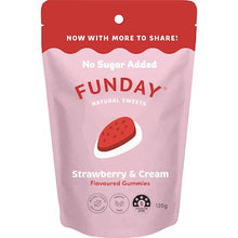 Funday Strawberry & Cream Gummies 135g
