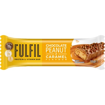 Fulfil Protein & Vitamin Bar Chocolate Peanut & Caramel 55g