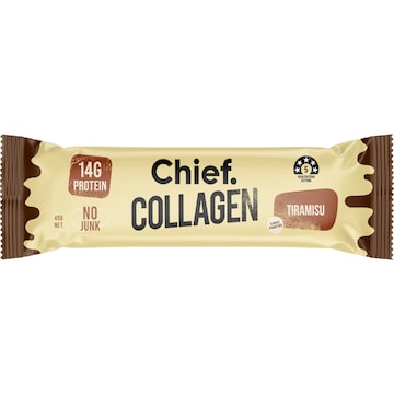 Chief Collagen Tiramisu Bar 45g