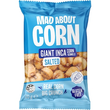 Mad About Corn Giant Inca Corn Kernels Salted 60g