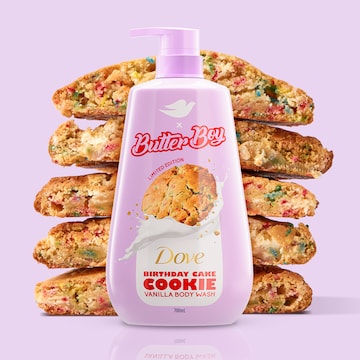 Dove Butter Boy Vanilla Body Wash Birthday Cake Cookie 700mL