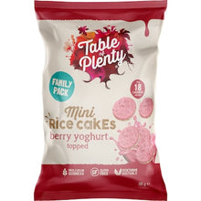 Table Of Plenty Mini Rice Cakes Berry Yoghurt Family 200g