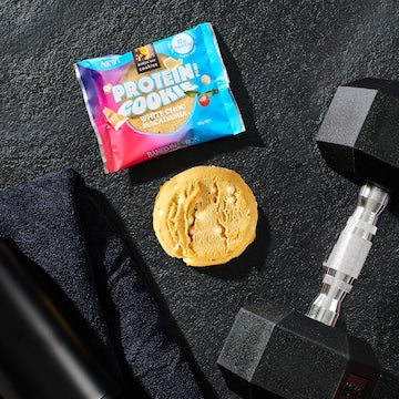 Byron Bay Cookies Protein Plus Cookie White Choc Macadamia 60g