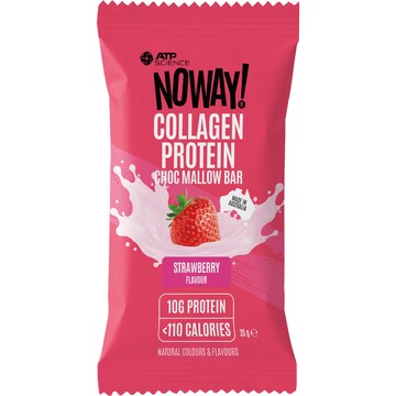 NOWAY! Collagen Protein Choc Mallow Bar Strawberry 35g