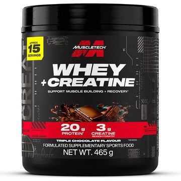 Muscle Tech Whey & Creatine Powder Triple Chocolate 465g