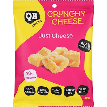 QB Snacks Crunchy Cheese 40g