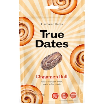 True Dates Cinnamon Roll 100g
