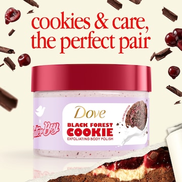 Dove Butter Boy Exfoliating Body Polish Black Forest Cookie 298g