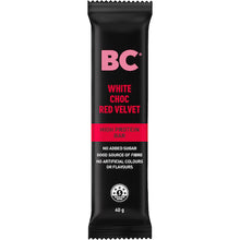 BC Snacks White Choc Red Velvet High Protein Bar 40g