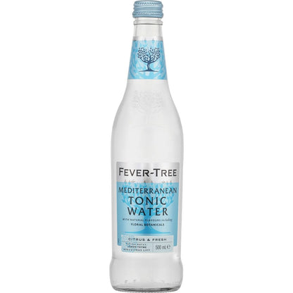 Fever-Tree Mediterranean Tonic Water Bottles 500mL