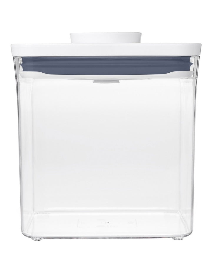 Pop Short Big Square Container 2.6L in White