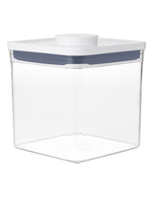 Pop Short Big Square Container 2.6L in White