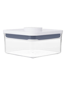 Pop Mini Big Square Container 1L in White
