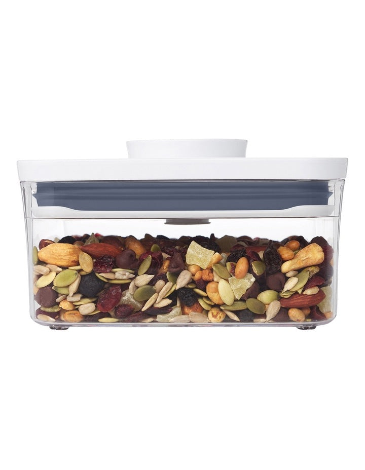 Pop Mini Big Square Container 1L in White