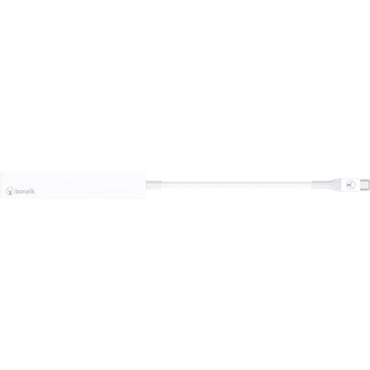 Bonelk Long-Life USB-C to 4 Port USB 3.0 Slim Hub (White)