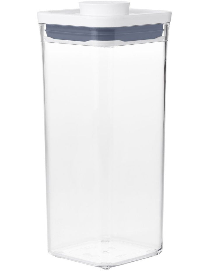 Pop Small Square Medium Container 1.6L in Clear