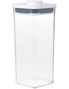 Pop Small Square Medium Container 1.6L in Clear