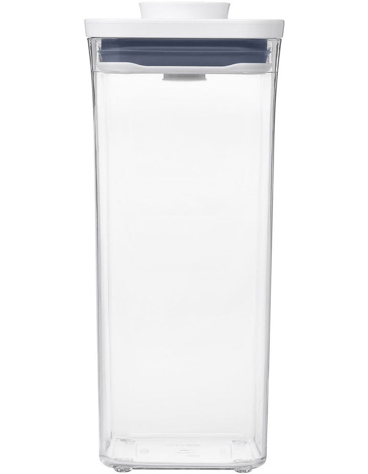 Pop Small Square Medium Container 1.6L in Clear