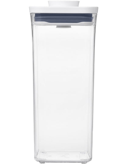 Pop Small Square Medium Container 1.6L in Clear