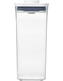 Pop Small Square Medium Container 1.6L in Clear