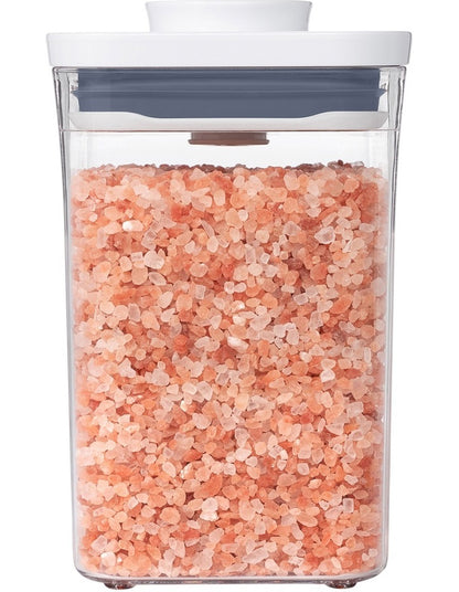 Pop Short Small Square Container 1L in Clear