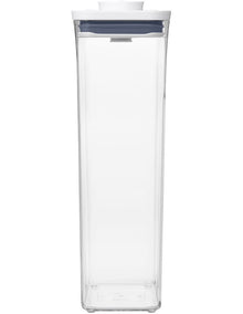 Pop Tall Rectangle Container 3.5L in Clear