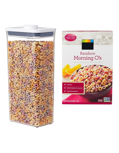 Pop Tall Rectangle Container 3.5L in Clear