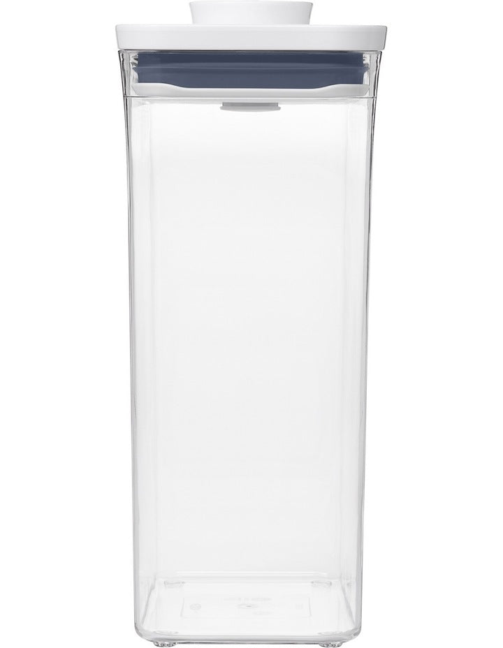 Pop Medium Rectangle Container 2.6L in Clear
