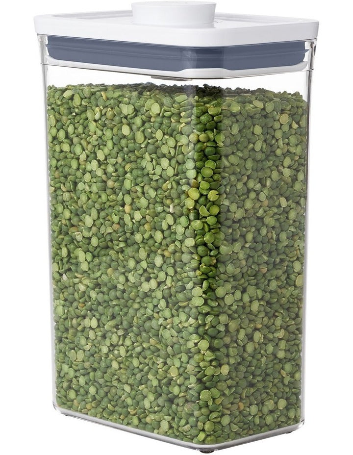 Pop Medium Rectangle Container 2.6L in Clear