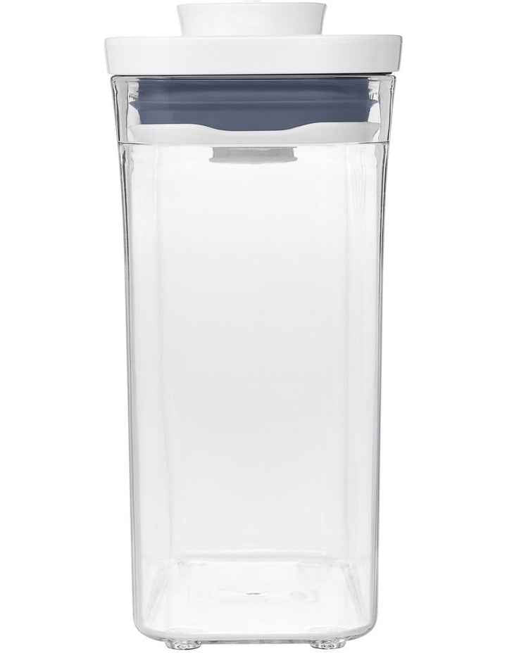 Pop Short Slim Rectangle Container 1.1L in Clear