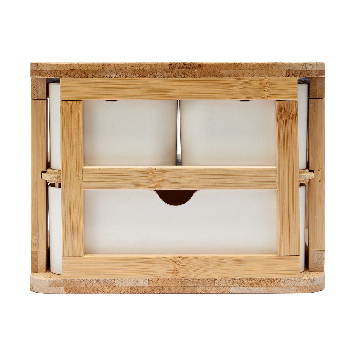 3 Drawer Bamboo Storage Unit