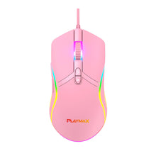Playmax Pink Taboo RGB Gaming Mouse
