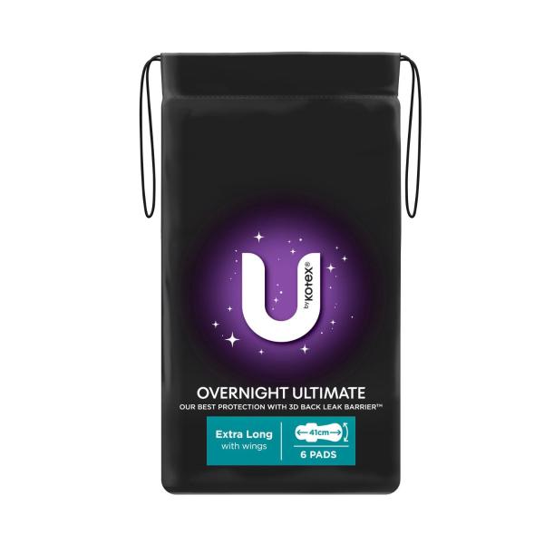Overnight Ultimate Pads with Wings