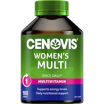 Cenovis Women's Multivitamin Capsules Multi Vitamin For Energy 100 pack