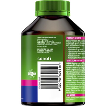 Cenovis Women's Multivitamin Capsules Multi Vitamin For Energy 100 pack