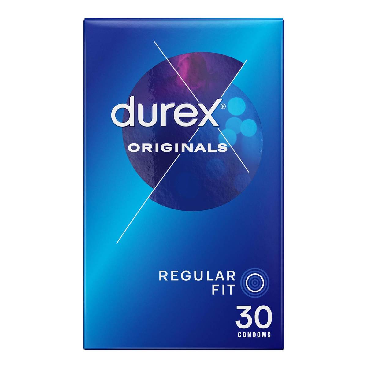 Durex Original Regular Fit Condoms 30 Pack