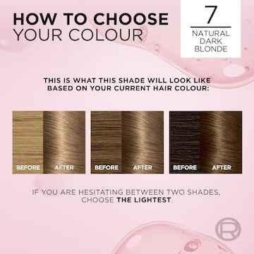 L'Oreal Paris Excellence Creme Hair Colour 7 Dark Blonde each