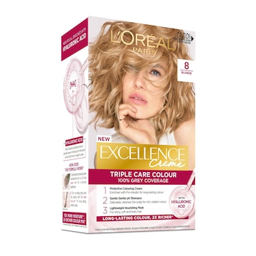 L'Oreal Paris Excellence Creme Hair Colour 8 Blonde each