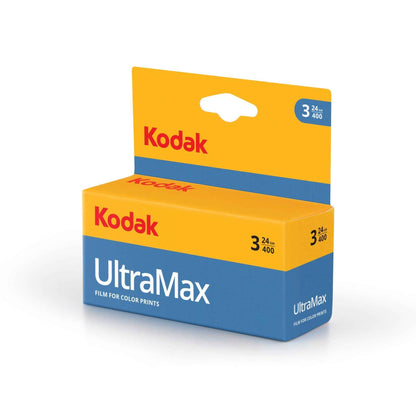 Kodak Ultramax 400 35mm Film (24 Exposure) [3 Pack]