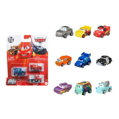 Disney Pixar Cars Mini Racers 3-Pack - Assorted*