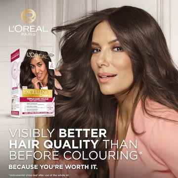 L'Oreal Paris Excellence Creme Hair Colour 2 Black Brown each