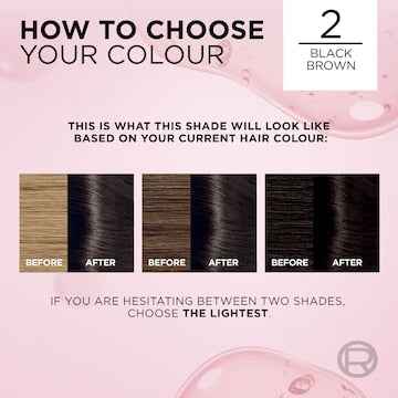 L'Oreal Paris Excellence Creme Hair Colour 2 Black Brown each